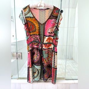 Colourful Calypso summer dress